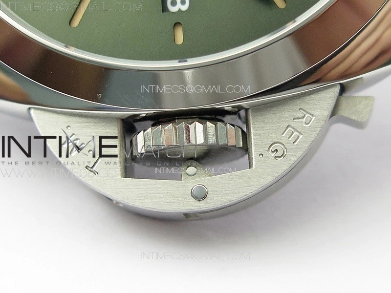 Pre Order PAM1116 SS VSF 1:1 Best Edition Green Dial on Brown Leather Strap P.9010 Super Clone